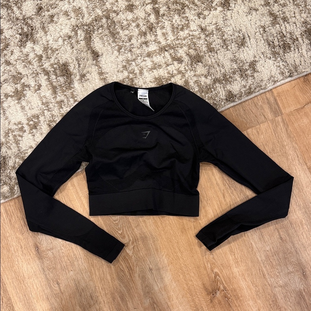 Gymshark Black Long Sleeve Bodysuit
